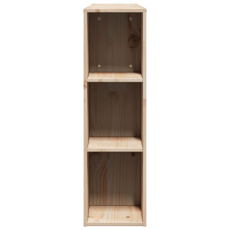 Hoofdbord met opbergruimte 140 cm massief grenenhout 5