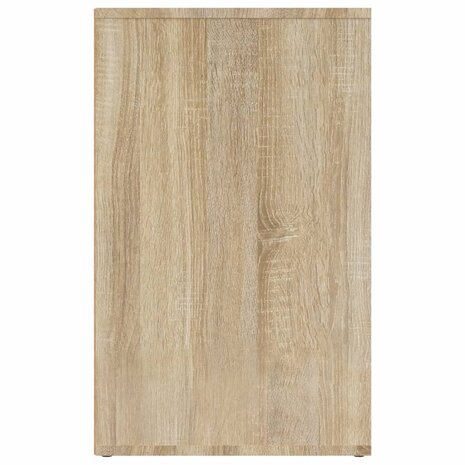 Kledingkast 80x40x65 cm bewerkt hout sonoma eikenkleurig 4