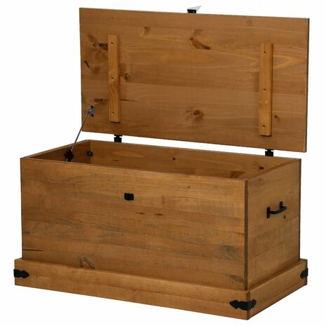 Opbergkist HALDEN 91x48x47 cm massief grenenhout 6