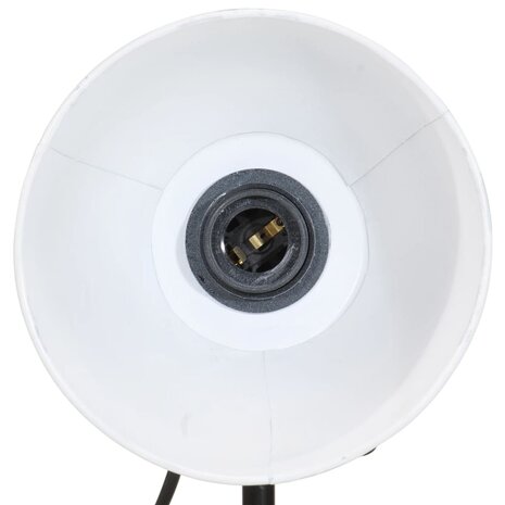 Bureaulamp 25 W E27 17x17x50 cm wit 6