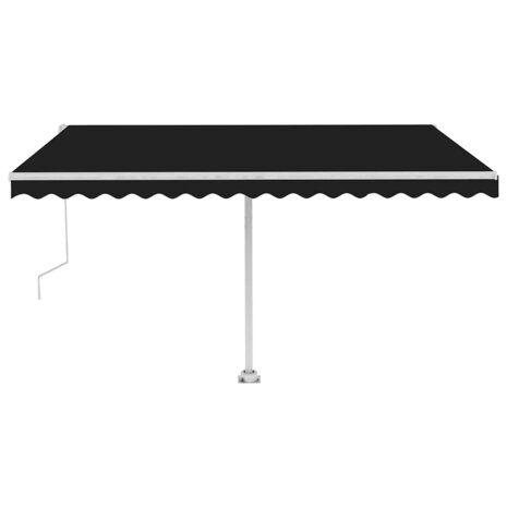 Luifel vrijstaand automatisch 400x300 cm antracietkleurig 5