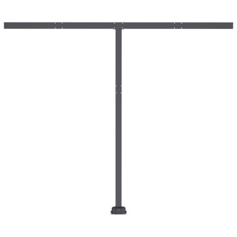 Luifel vrijstaand automatisch 300x250 cm blauw en wit 7