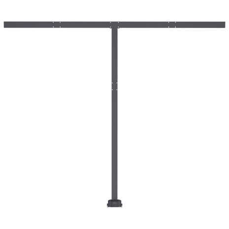 Luifel vrijstaand handmatig uittrekbaar 350x250 cm antraciet 8