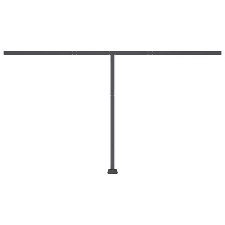 Luifel vrijstaand automatisch 400x300 cm geel en wit 8