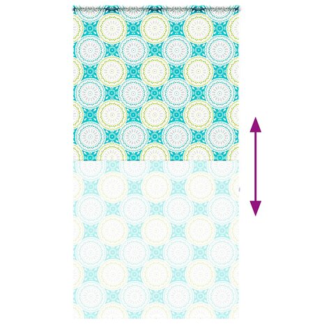 Doucherolgordijn met cassette 140x240 cm stofbreedte 136 cm 5