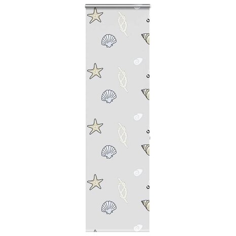 Doucherolgordijn met cassette 70x240 cm stofbreedte 66 cm 1