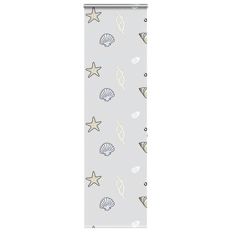Doucherolgordijn met cassette 80x240 cm stofbreedte 76 cm 1