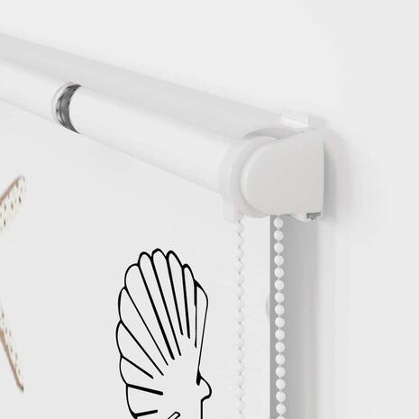Doucherolgordijn met cassette 60x240 cm stofbreedte 56 cm 8