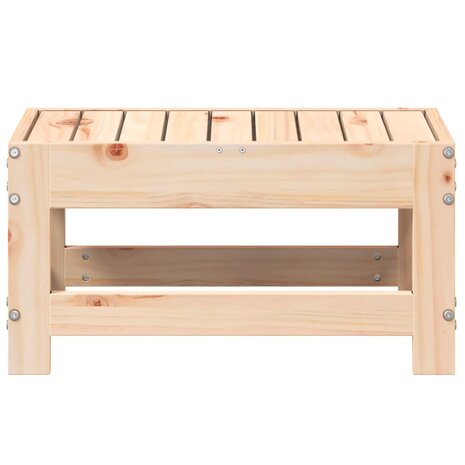 Tuinvoetenbank 62x30x32 cm massief grenenhout 4