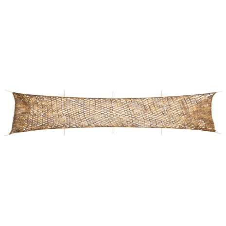 Camouflagenet met opbergzak 844x142 cm zandkleurig 1