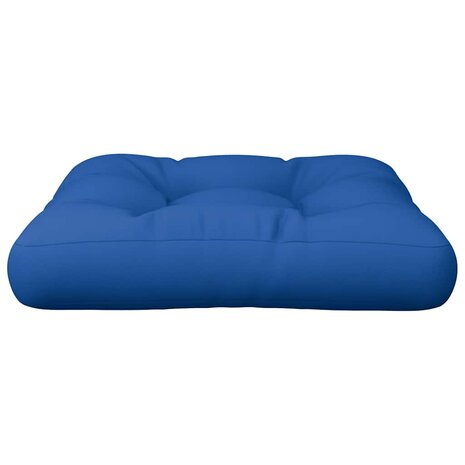 Palletkussen 58x58x10 cm stof blauw 5