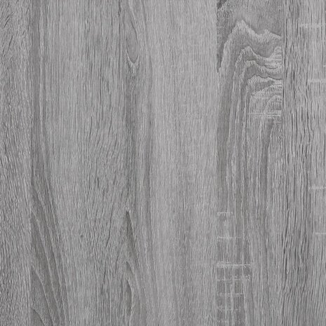 Schoenenbank 103x30x54,5 cm bewerkt hout grijs sonoma eiken 7