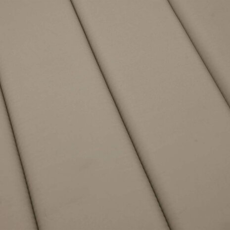 Ligbedkussen 180x60x4 cm oxford stof taupe 7