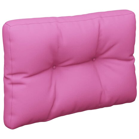 Palletkussens 60x40x12 cm stof roze 2