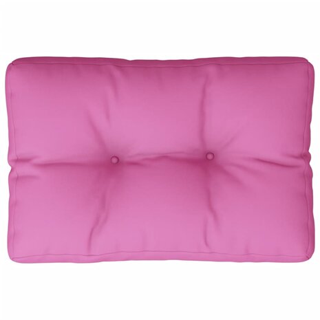 Palletkussens 60x40x12 cm stof roze 4