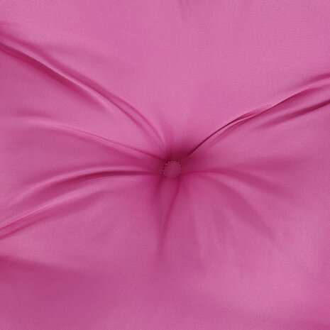 Palletkussens 60x40x12 cm stof roze 8