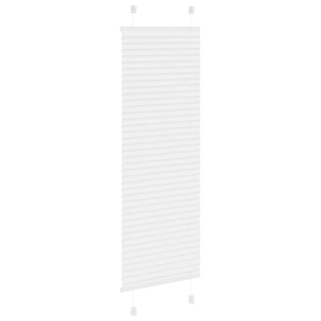 Plissé rolgordijn 45x100 cm stofbreedte 44,4 cm polyester wit 4
