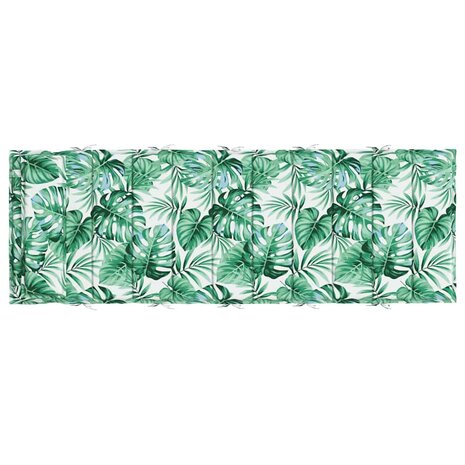 Ligbedkussen bladpatroon 180x60x4 cm oxford stof 5