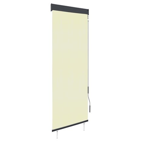 Rolgordijn voor buiten 60x250 cm crème 1