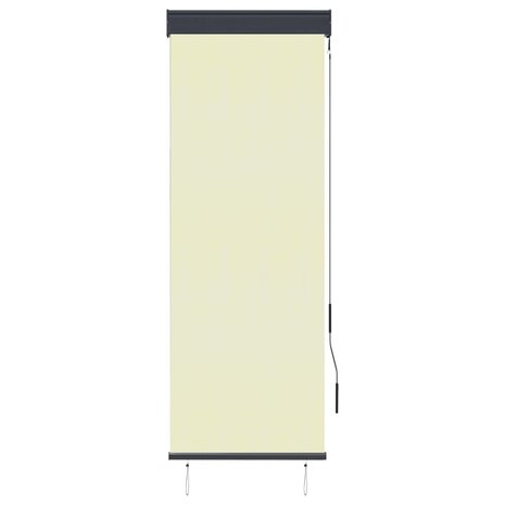 Rolgordijn voor buiten 60x250 cm crème 2