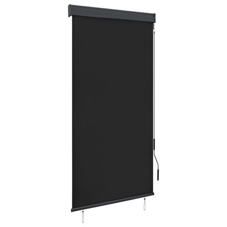 Rolgordijn voor buiten 80x250 cm antraciet 1