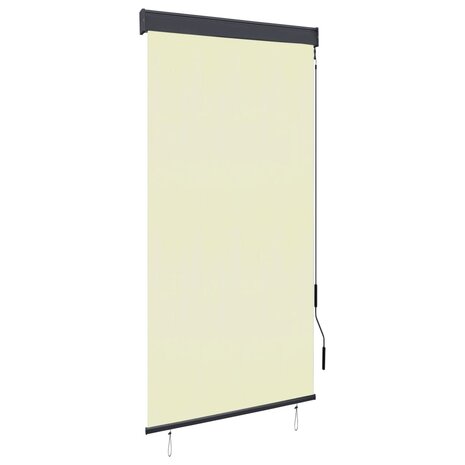 Rolgordijn voor buiten 80x250 cm crème 1