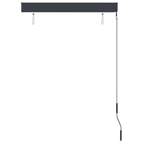 Rolgordijn voor buiten 100x250 cm geel en blauw 5