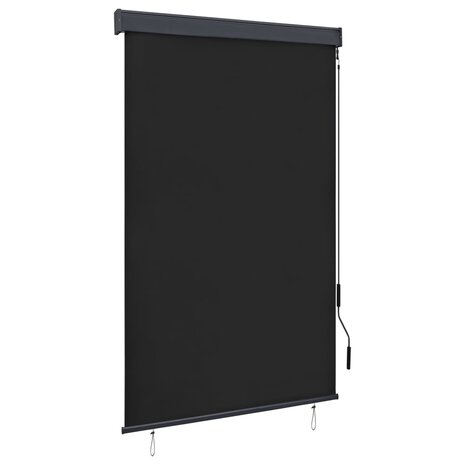 Rolgordijn voor buiten 120x250 cm antraciet 1