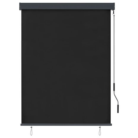 Rolgordijn voor buiten 120x250 cm antraciet 2