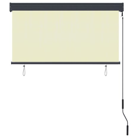 Rolgordijn voor buiten 120x250 cm crème 4