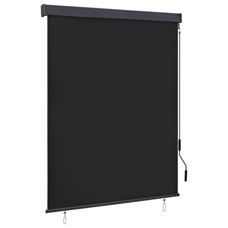 Rolgordijn voor buiten 140x250 cm antraciet 1
