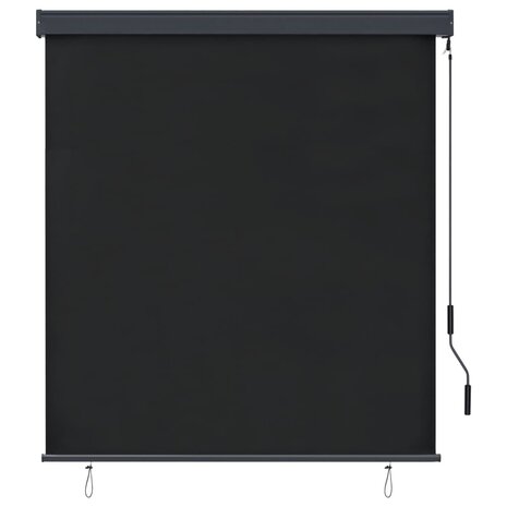 Rolgordijn voor buiten 140x250 cm antraciet 2