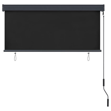 Rolgordijn voor buiten 140x250 cm antraciet 4