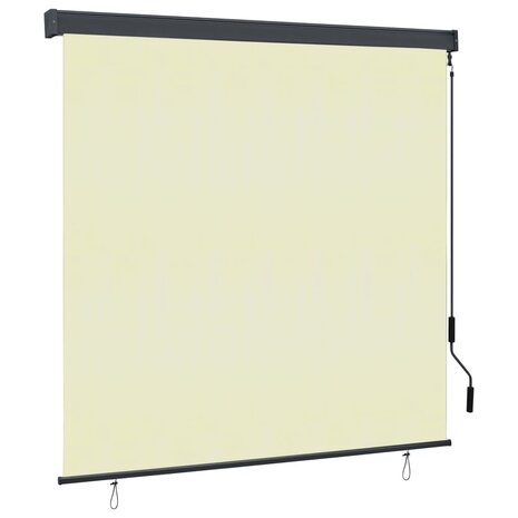 Rolgordijn voor buiten 160x250 cm crème 1