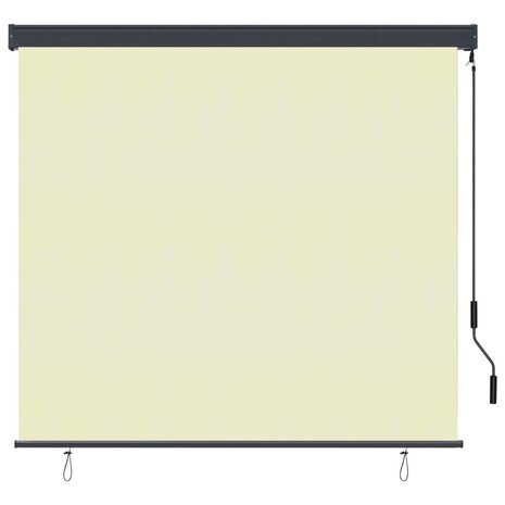 Rolgordijn voor buiten 170x250 cm crème 2