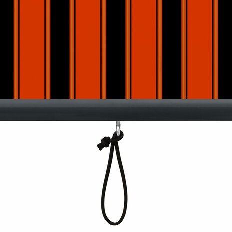Rolgordijn voor buiten 170x250 cm oranje en bruin 7