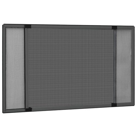 Raamhor uitschuifbaar (100-193)x75 cm antracietkleurig 1