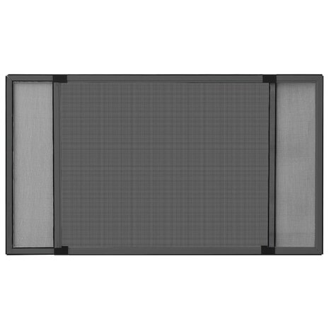 Raamhor uitschuifbaar (100-193)x75 cm antracietkleurig 2