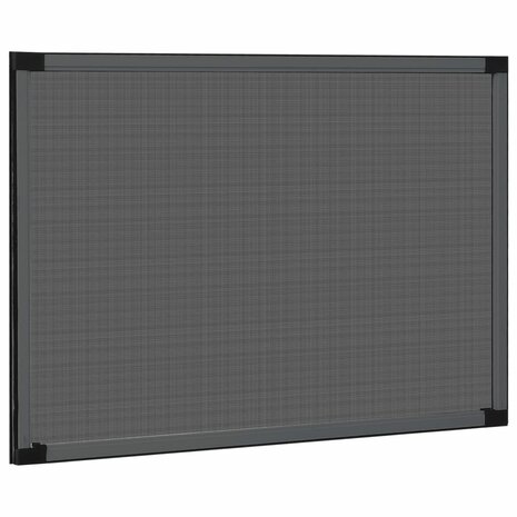 Raamhor uitschuifbaar (100-193)x75 cm antracietkleurig 3