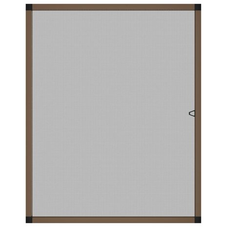Raamhor 100x120 cm bruin 3