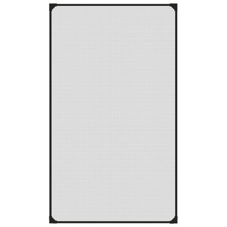 Insectenhor voor ramen magnetisch 80x140 cm antracietkleurig 3
