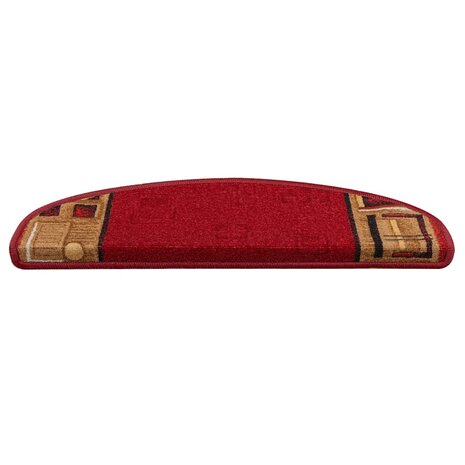 Trapmatten zelfklevend 5 st 65x21x4 cm rood 3