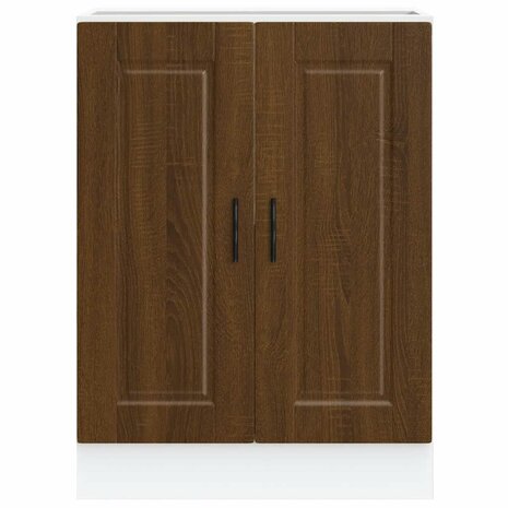 Keuken onderkast "Porto" bewerkt hout bruin eikenkleur 4