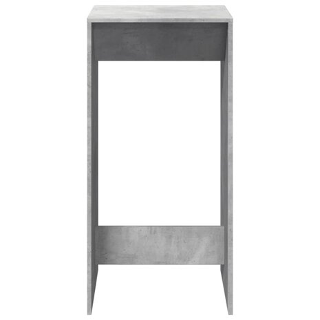 Bartafel 51x50x103,5 cm bewerkt hout betongrijs 4