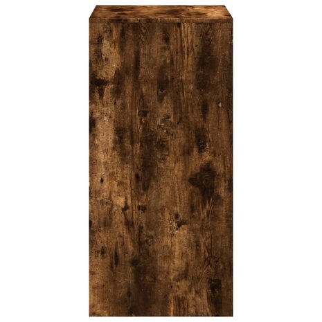 Bartafel 51x50x103,5 cm bewerkt hout gerookt eikenkleur 5