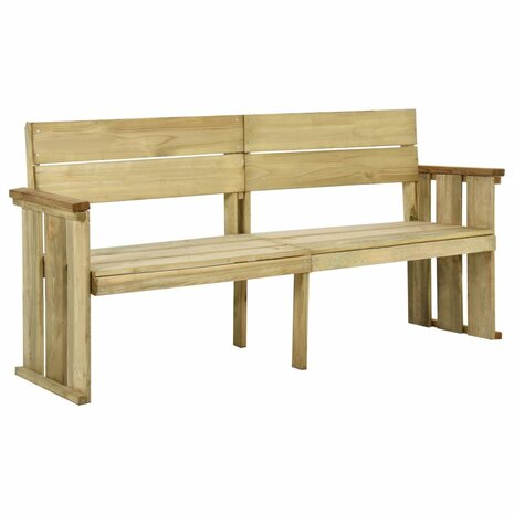 Tuinbank 172 cm geïmpregneerd grenenhout 1