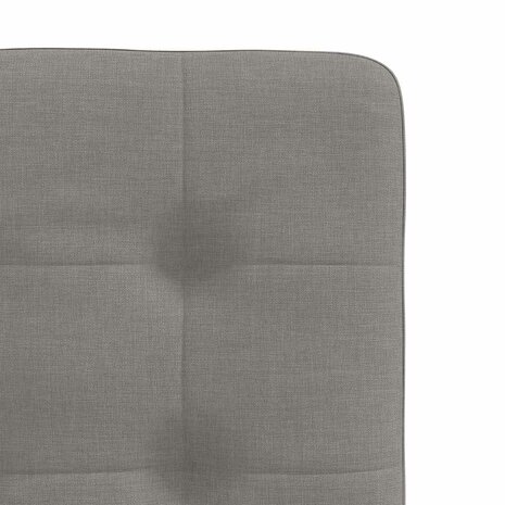 Eetkamerstoelen draaibaar 2 st stof taupe 7
