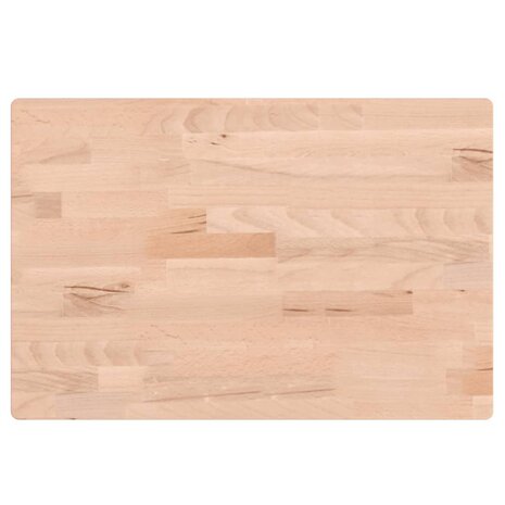 Wastafelblad 60x40x1,5 cm massief beukenhout 2
