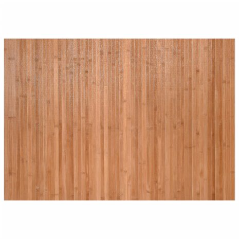Vloerkleed rechthoekig 70x200 cm bamboe naturel 2