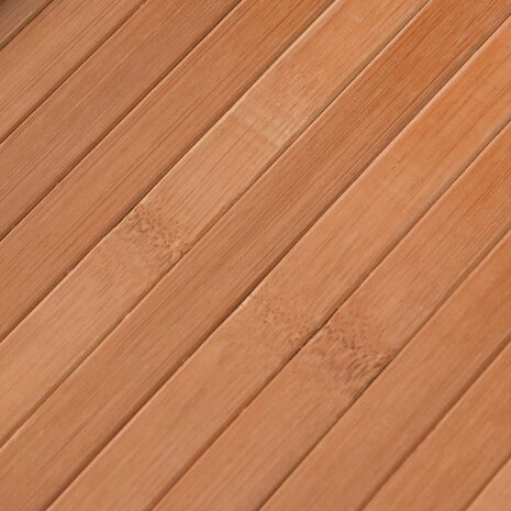 Vloerkleed rechthoekig 60x100 cm bamboe naturel 7